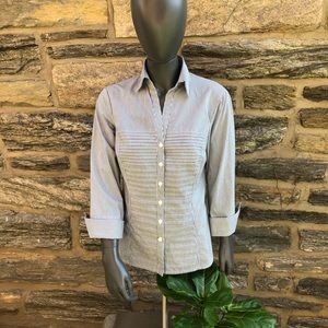 Signature by Larry Lavine Button Down Top